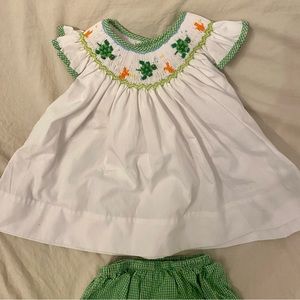 Petit Ami Turtle Baby Beach Outfit- 6 Month